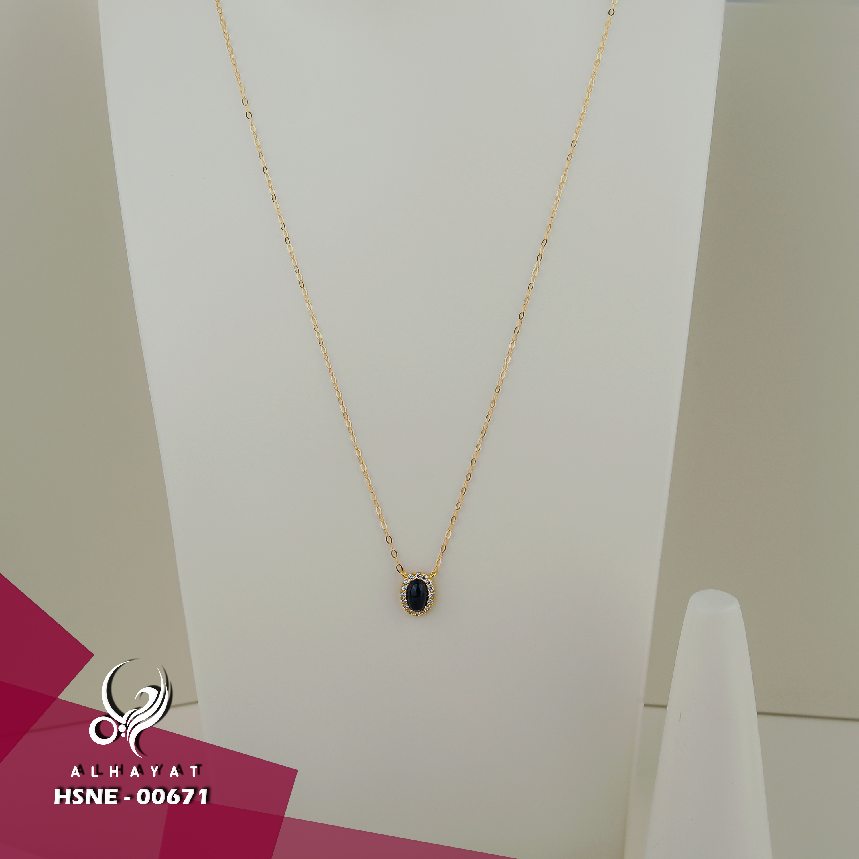 21 karat gold choker, made in Turkey - (H-0973)